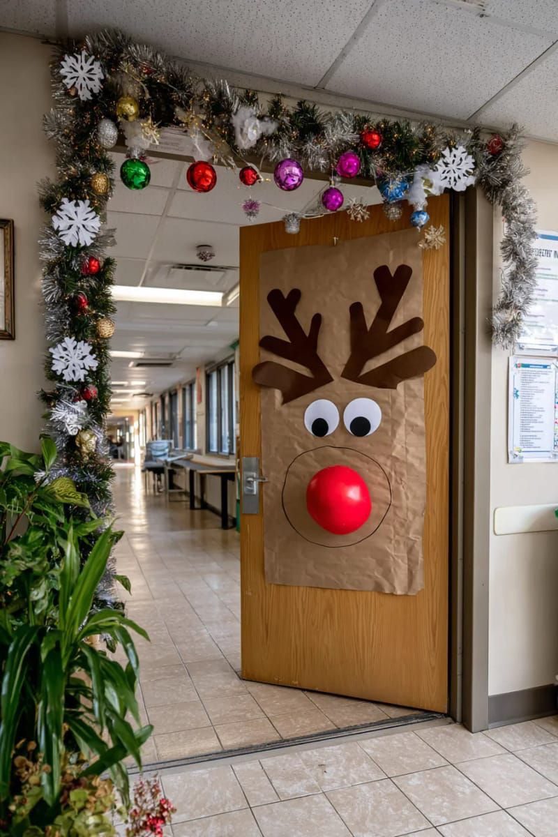 IMG 1717 Christmas Classroom Door Ideas