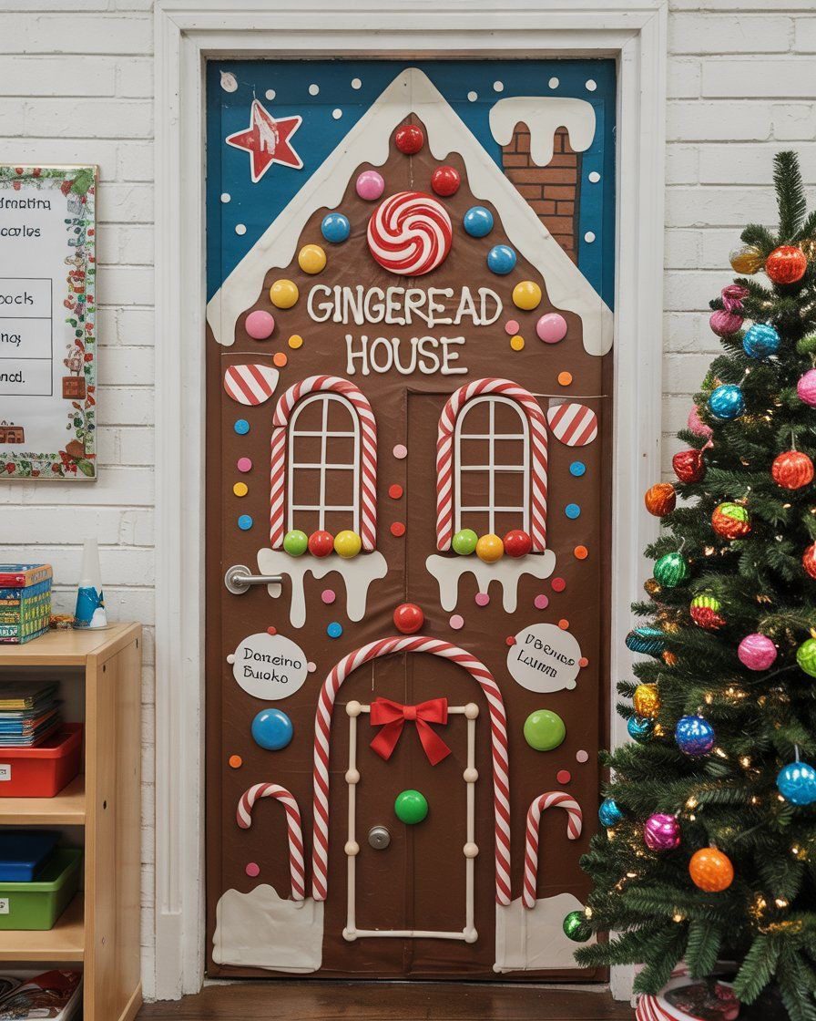 IMG 1720 Christmas Classroom Door Ideas