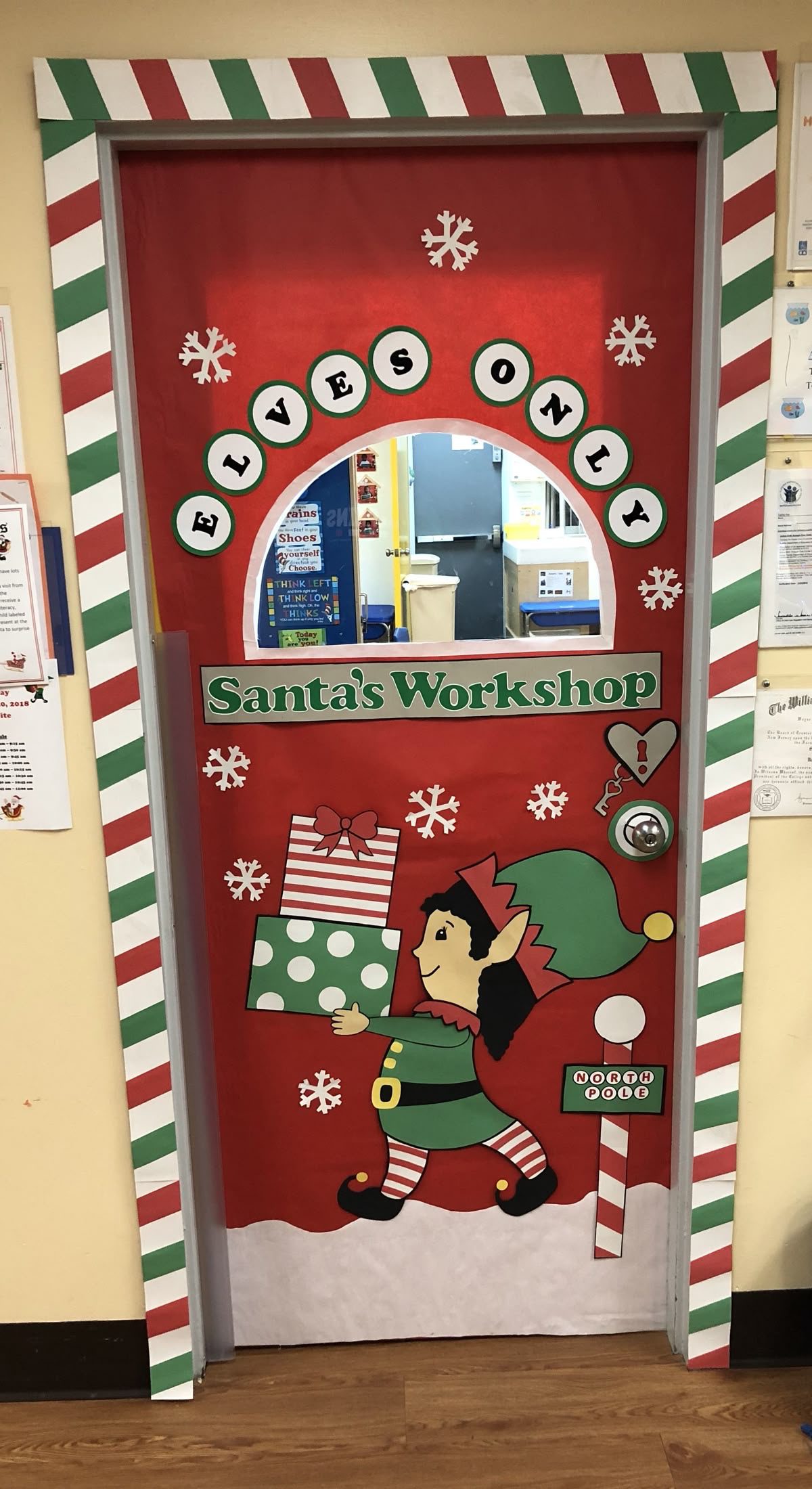 IMG 1723 Christmas Classroom Door Ideas