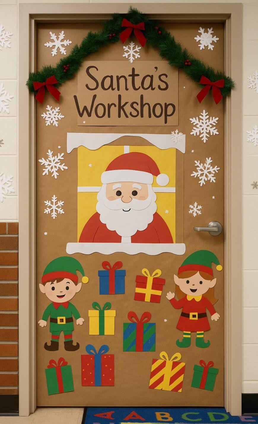 IMG 1733 Christmas Classroom Door Ideas