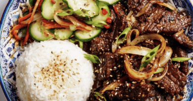 Korean BBQ Beef Bowl