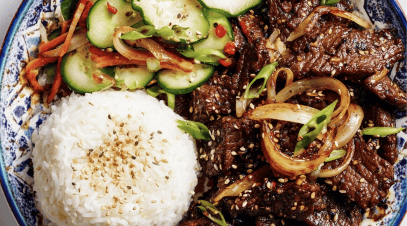 Korean BBQ Beef Bowl