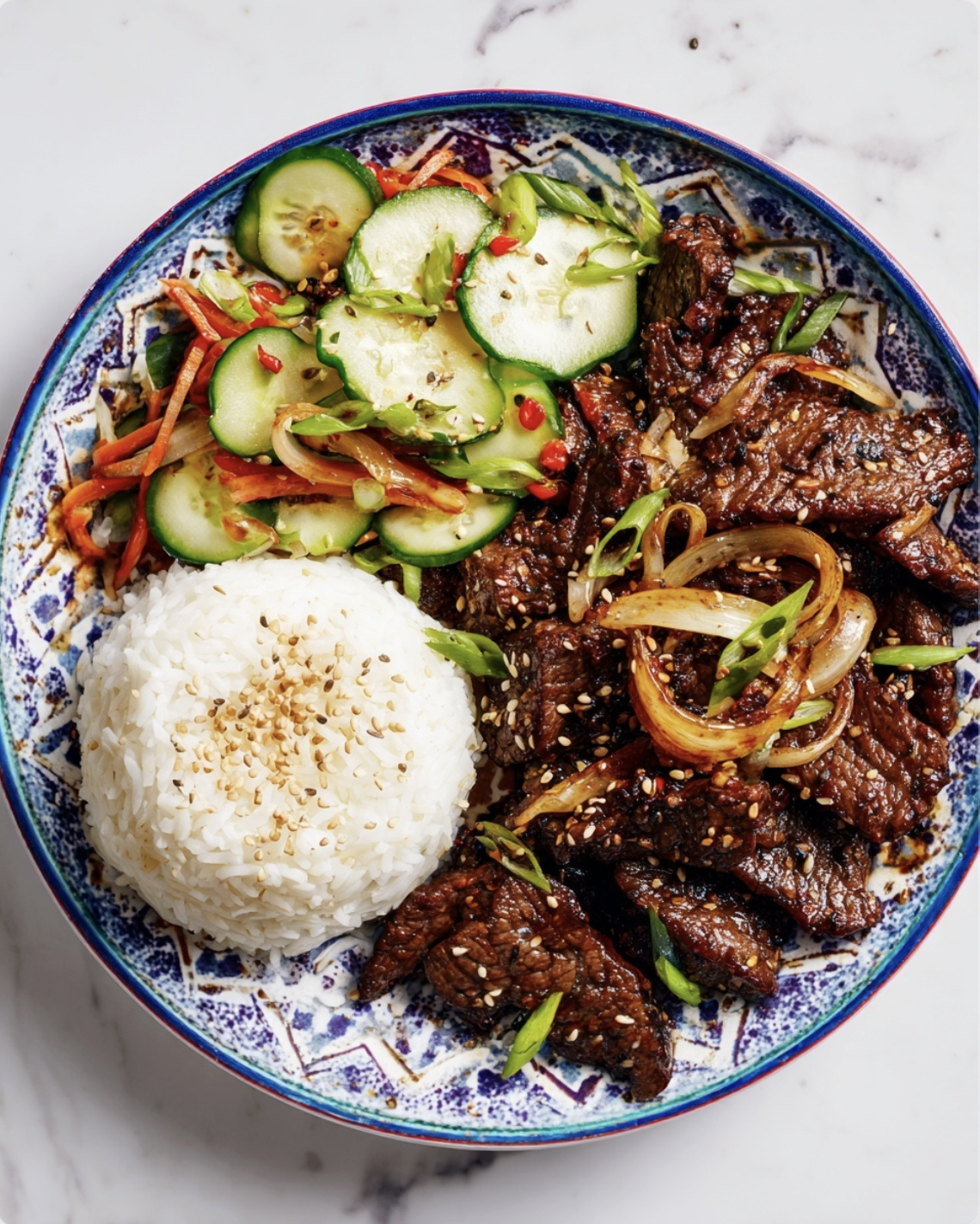 Korean BBQ Beef Bowl2 Korean BBQ Beef Bowl