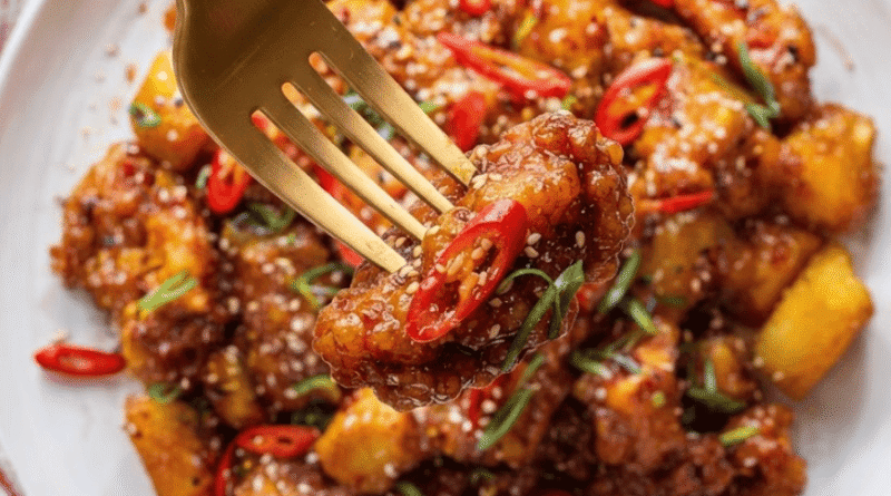 Orange Chili Chicken and Crispy Potatoes3 e1792954517615