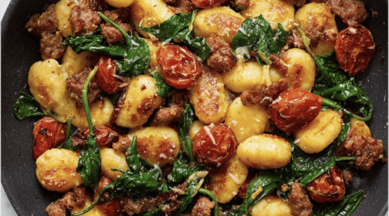 Pan Fried Sausage Gnocchi2 Christmas Classroom Decor Ideas
