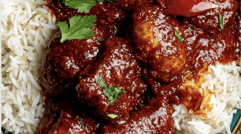 Spicy Tomato Chicken Curry with Rice1 Joanna Gaines Christmas Decor