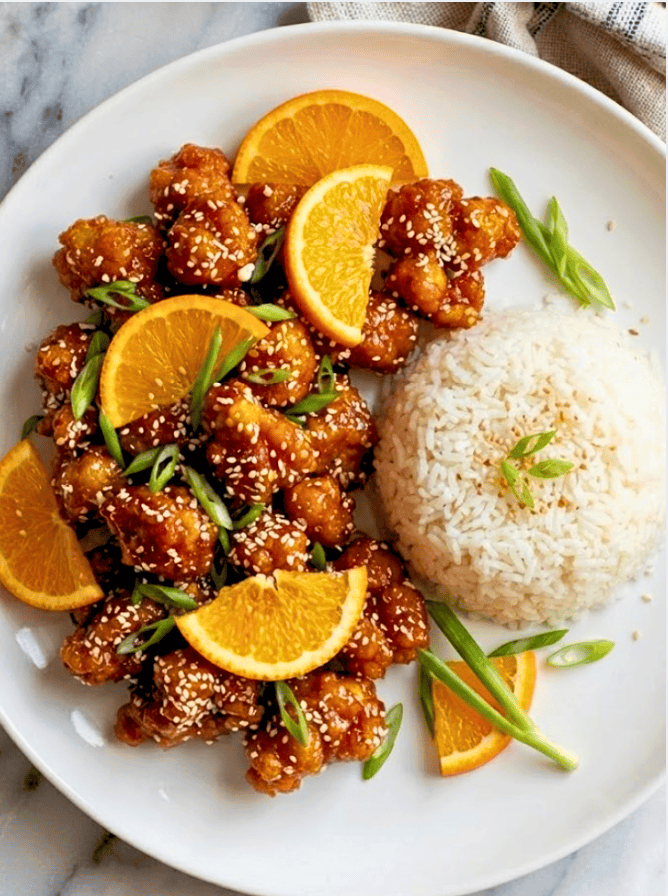 Sticky Orange Chili Chicken1 Sticky Orange Chili Chicken