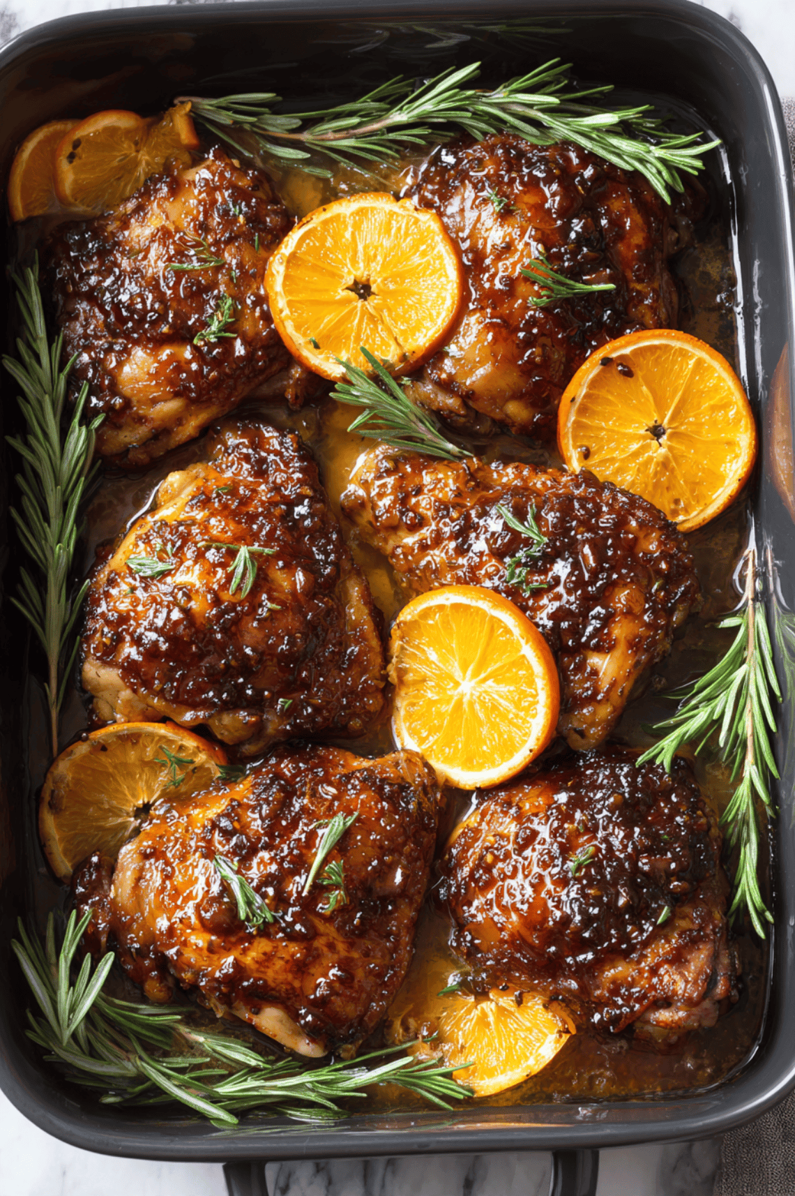 Sticky Orange Ginger Chicken Thighs1 Sticky Orange Ginger Chicken Thighs