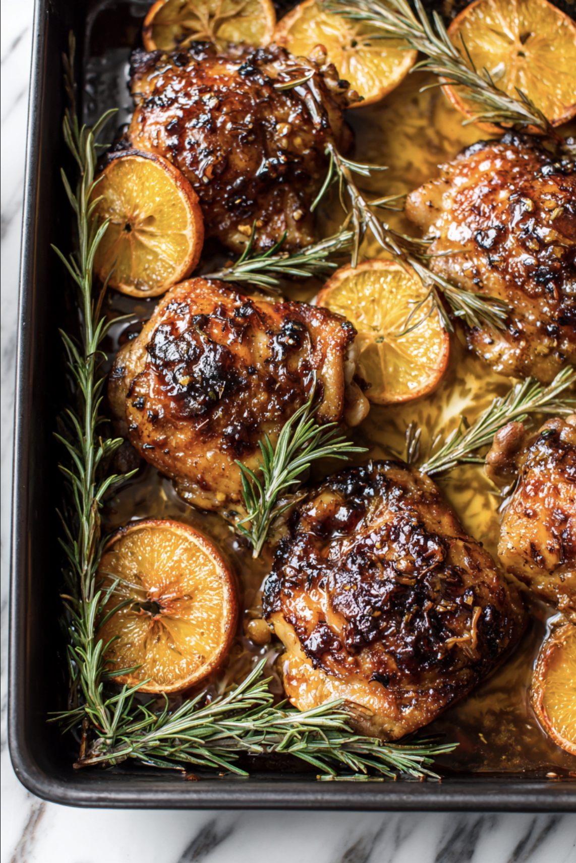 Sticky Orange Ginger Chicken Thighs2 Sticky Orange Ginger Chicken Thighs