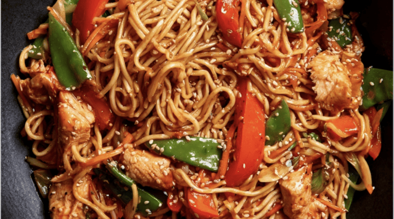 Sweet Chilli Turkey Noodles