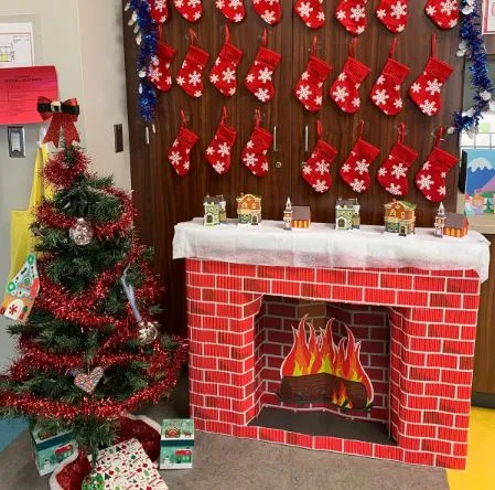 christmas classroom decor1 Christmas Classroom Decor Ideas