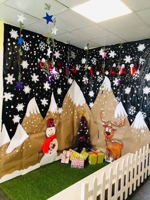 christmas classroom decor14 Christmas Classroom Decor Ideas