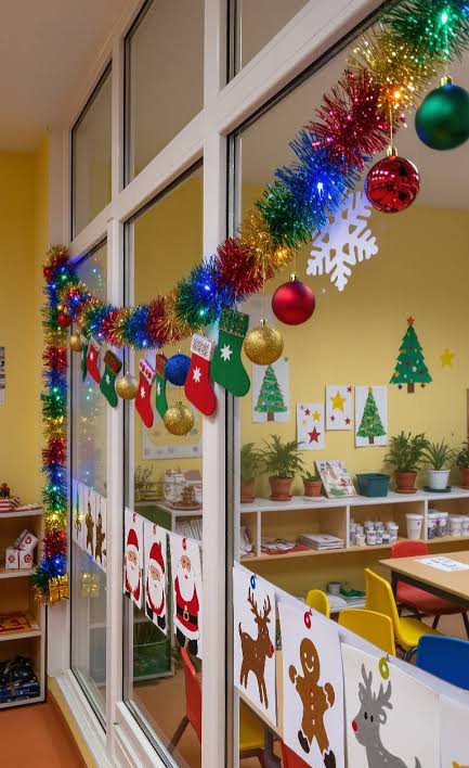 christmas classroom decor15 Christmas Classroom Decor Ideas