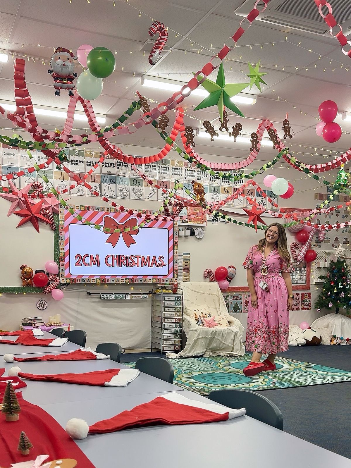 christmas classroom decor17 Christmas Classroom Decor Ideas