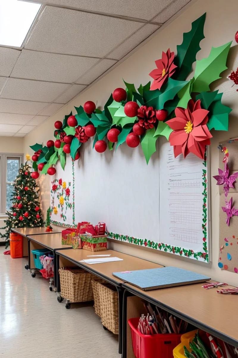 christmas classroom decor18 Christmas Classroom Decor Ideas