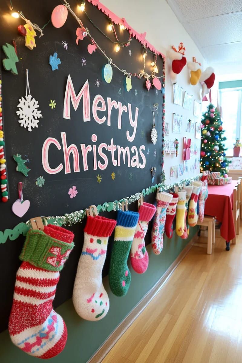 christmas classroom decor22 Christmas Classroom Decor Ideas