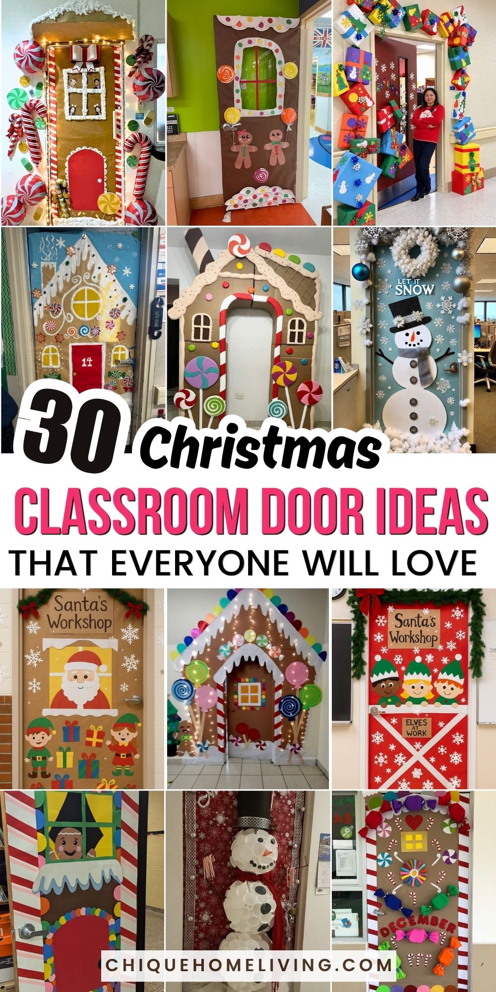 30 Fun Christmas Classroom Door Ideas Kids Will Love 63 30 Fun Christmas Classroom Door Ideas Kids Will Love christmas classroom door decor Christmas Classroom Door Ideas
