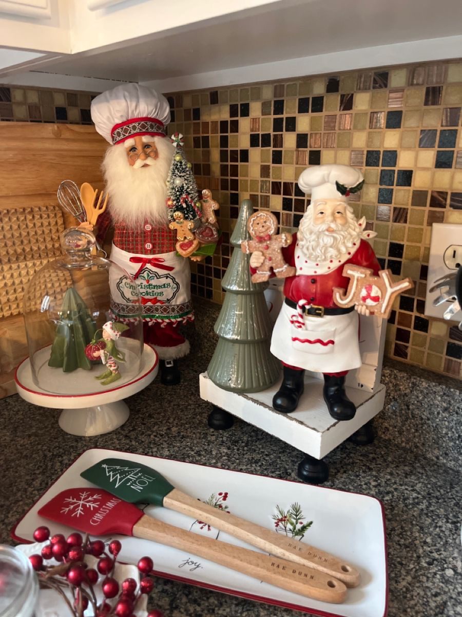christmas kitchen counter decor20 Christmas Kitchen Counter Ideas