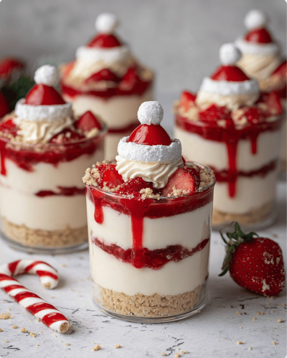 20 Easy No-Bake Christmas Dessert Cups 3 20 Easy No-Bake Christmas Dessert Cups no bake christmas desserts2 No-Bake Christmas Dessert Cups
