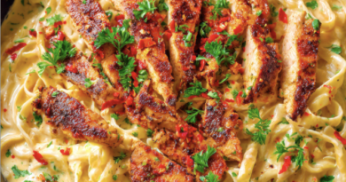 Spicy Chicken Alfredo