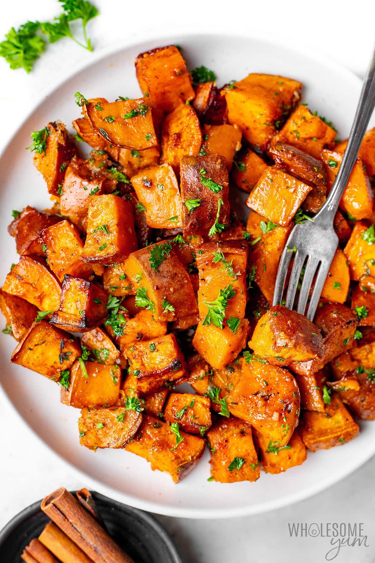 30 Best Christmas Side Dishes You’ll Make Every Year 64 30 Best Christmas Side Dishes You’ll Make Every Year wholesomeyum Roasted Sweet Potatoes 9 Christmas Side Dishes